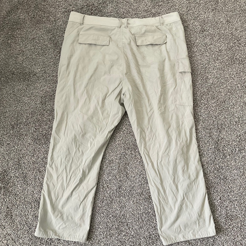Athleta Trekkie Utility Cargo Pants Womens 24 Khaki Hiking Travel Joggers - Picture 5 of 6